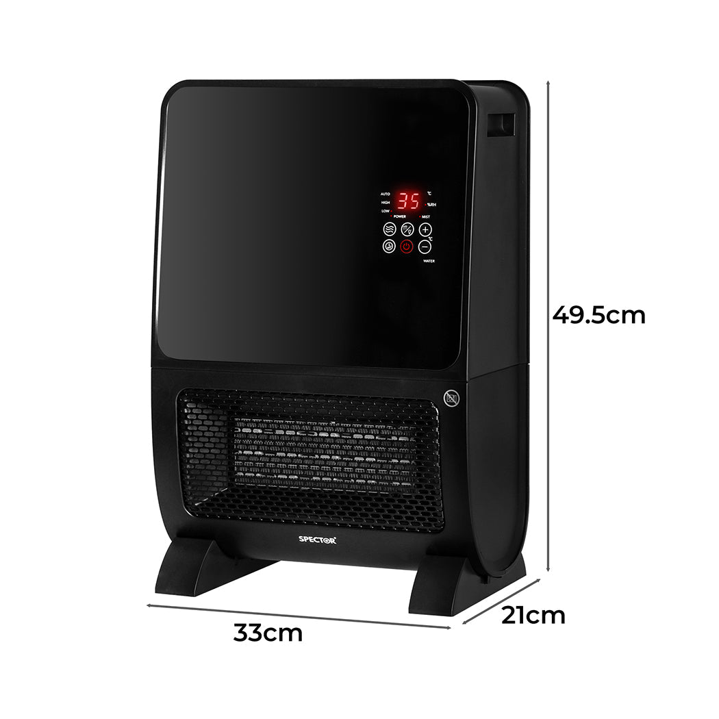 Spector Heater Humidifier 2 In 1 Portable