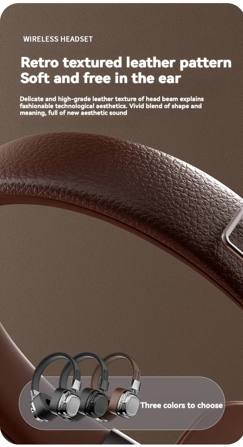 NNETM Wireless Headphones with HiFi Sound & Deep Bass